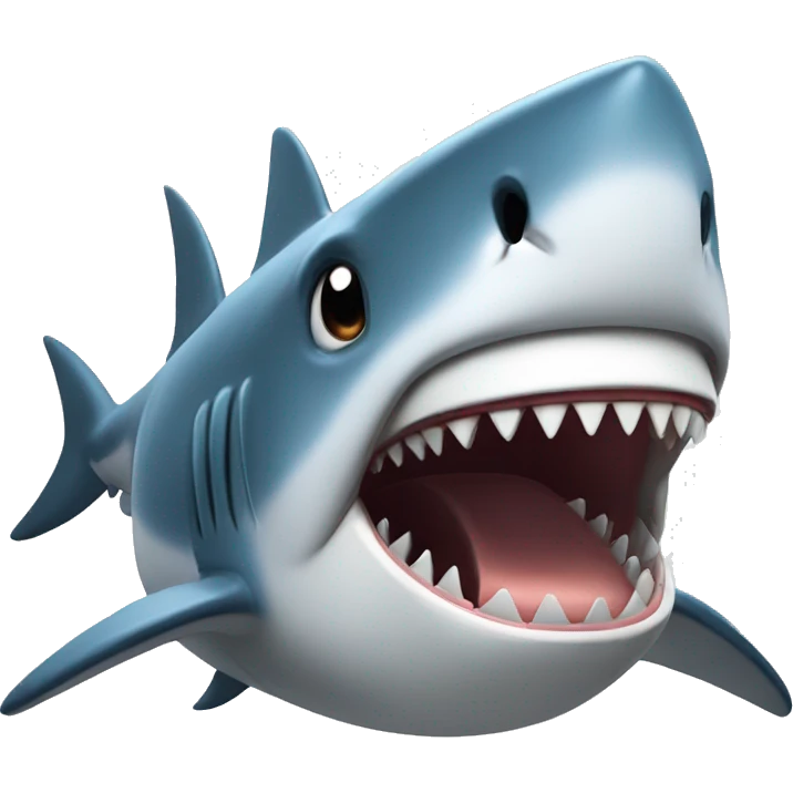 shark face paming emoji
