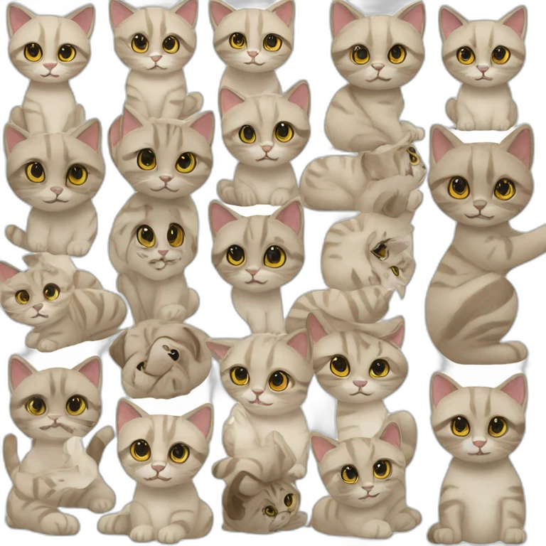 Девушка ногти кошка emoji