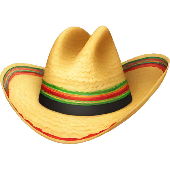 Mexican sombrero small emoji