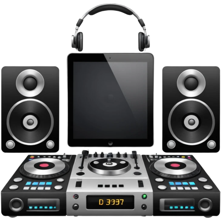 dj setup emoji