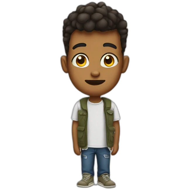Attitude boy emoji