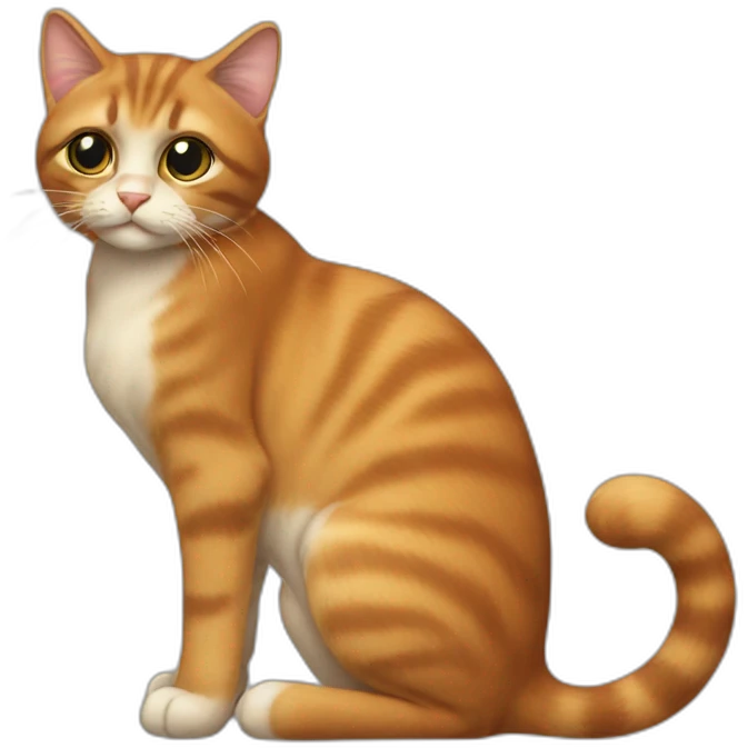 A pussycat emoji