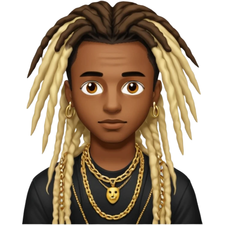 PLAYBOI CARTI WITH LONG DREADS  emoji