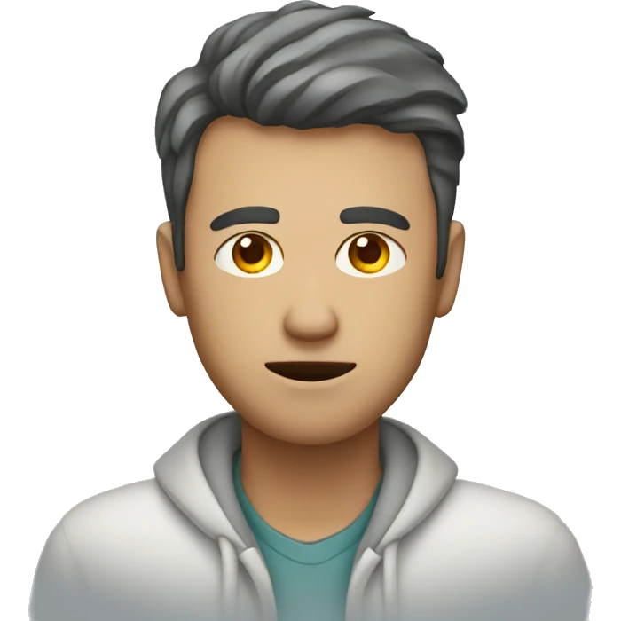 a man with fever emoji