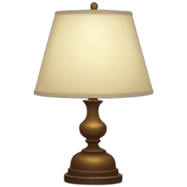 lamp with symbol ? emoji