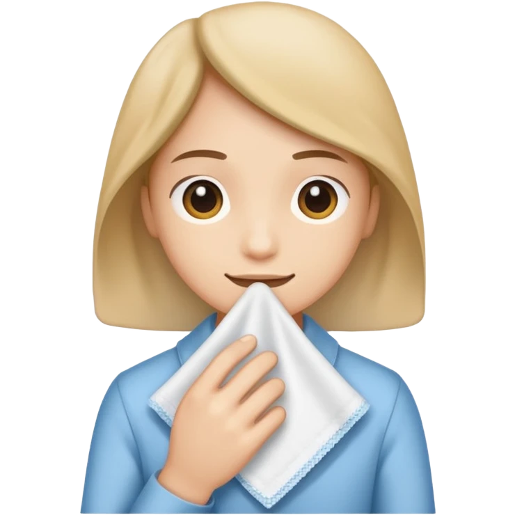 🫢 in this emoji replace the hand with hannky emoji