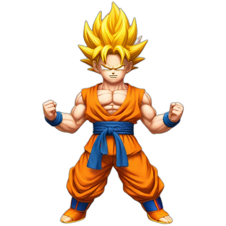 Goku super saiyan god emoji