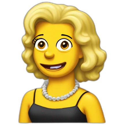 Lisa simpson avocate emoji