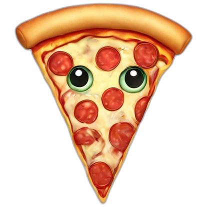 Pizza alien emoji