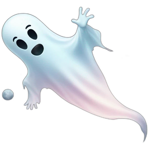 Ghost in space emoji