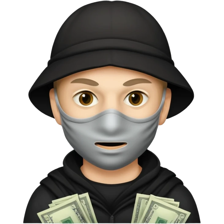 robber with money emoji