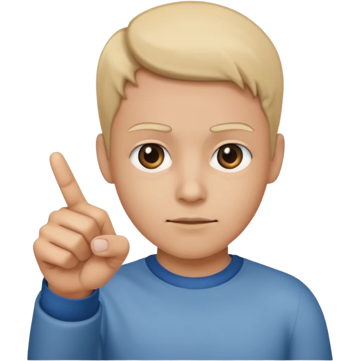 POINTING FINGER DIRECTLY TO CAMERA emoji