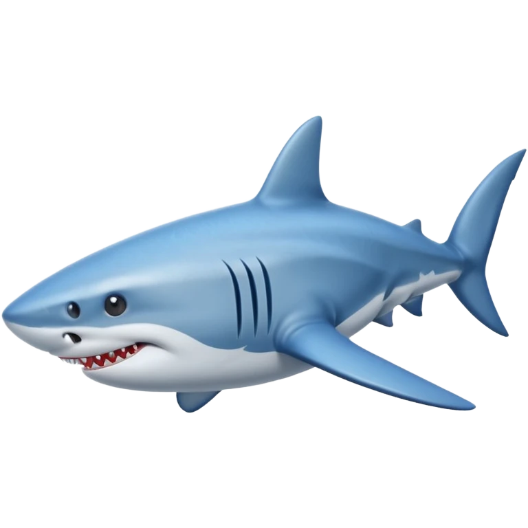 Shark with shoes on emoji