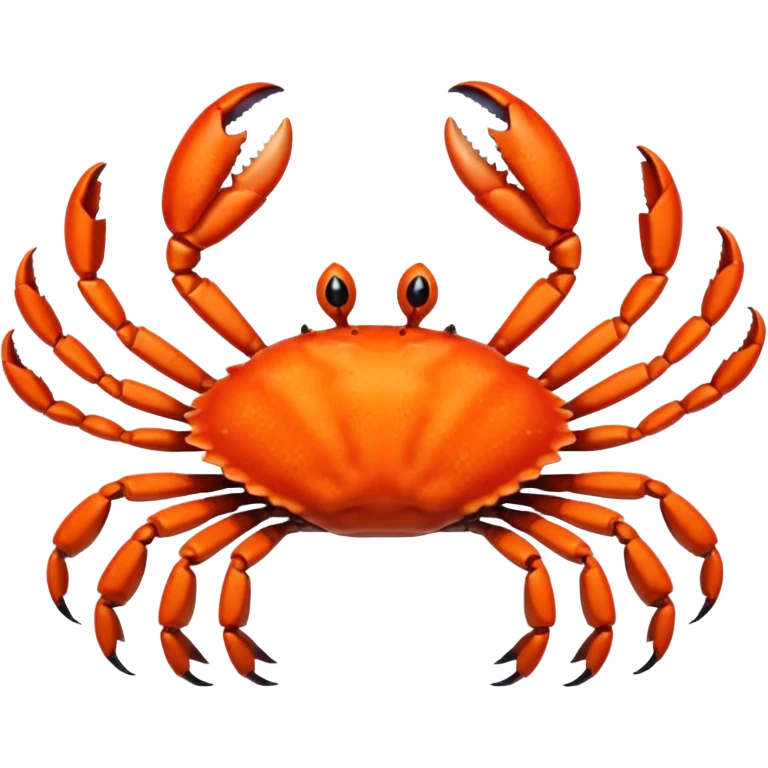 Sea crab emoji