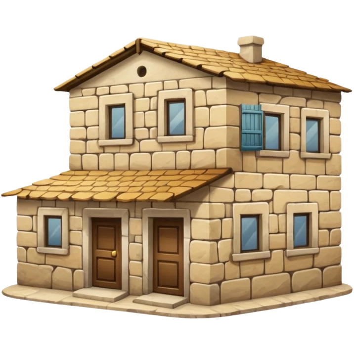 Palestinian old stone home emoji