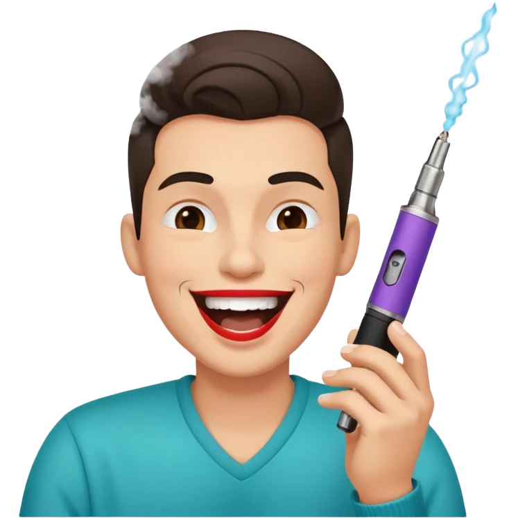 Laughing Vape  emoji