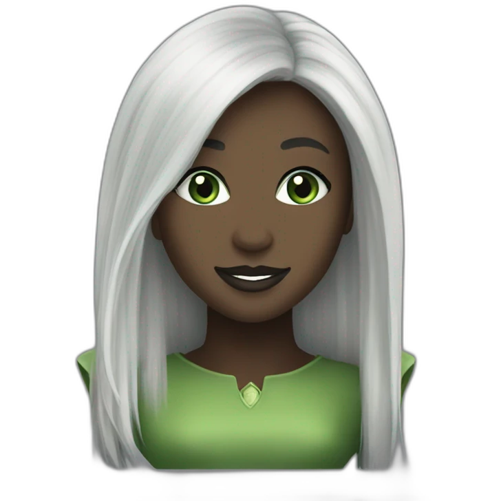 Elphaba wicked cynthia erivo black hair emoji