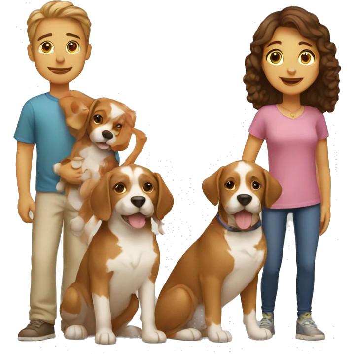 FAMILY with cat and Dog emoji