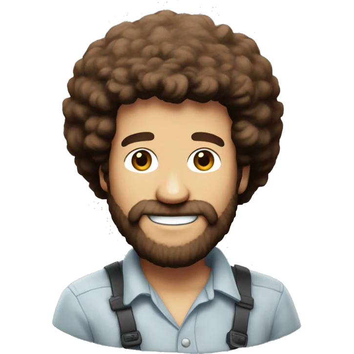 bob ross signiture poss emoji