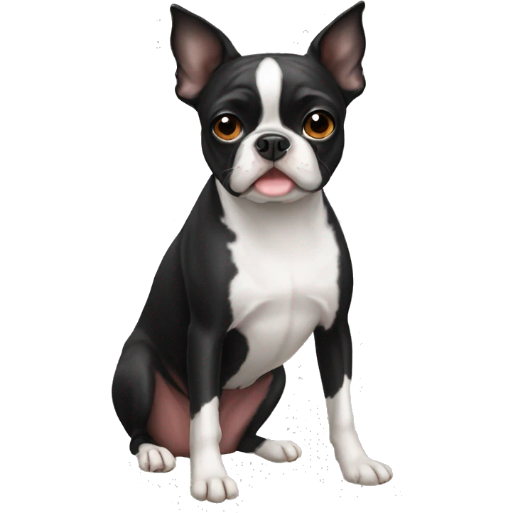 Boston terrier  emoji