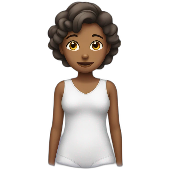 girl getting ready for bed emoji