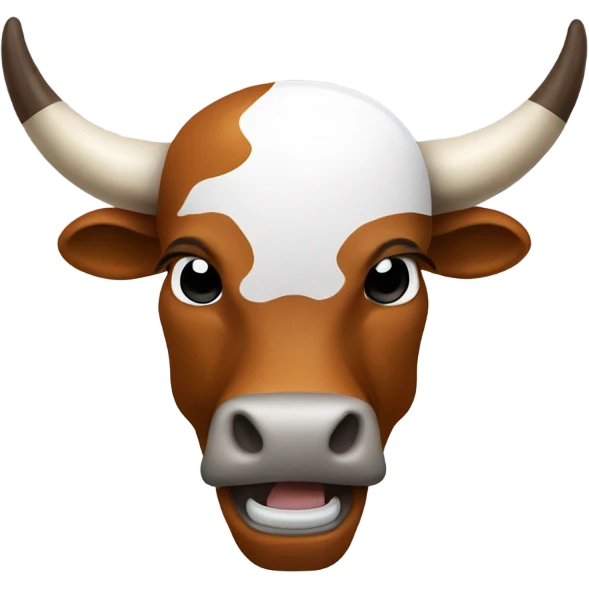 Longhorn playing football emoji