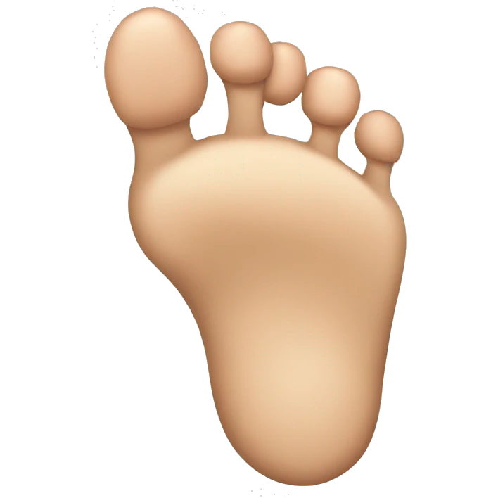 foot emoji