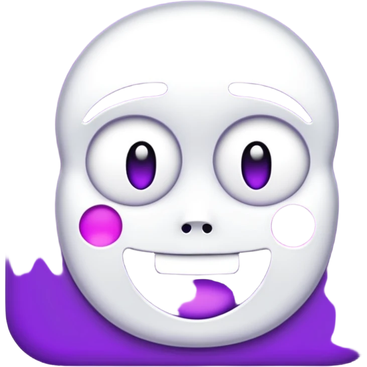 word bitch in purple text only emoji