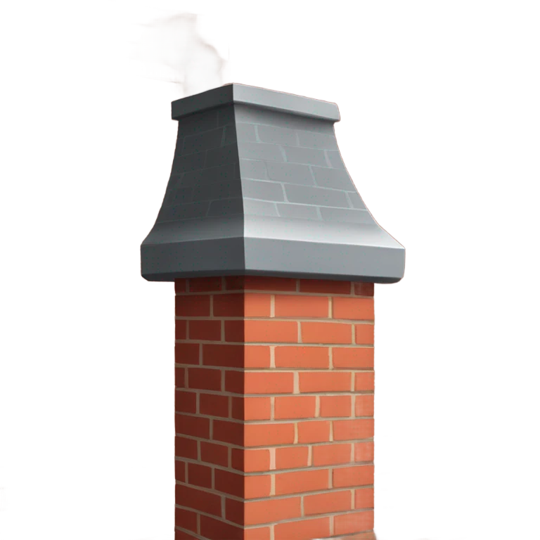 Chimney of a red-brick house  emoji
