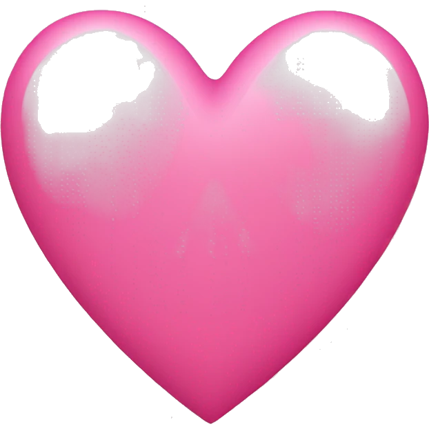 Pink heart emoji