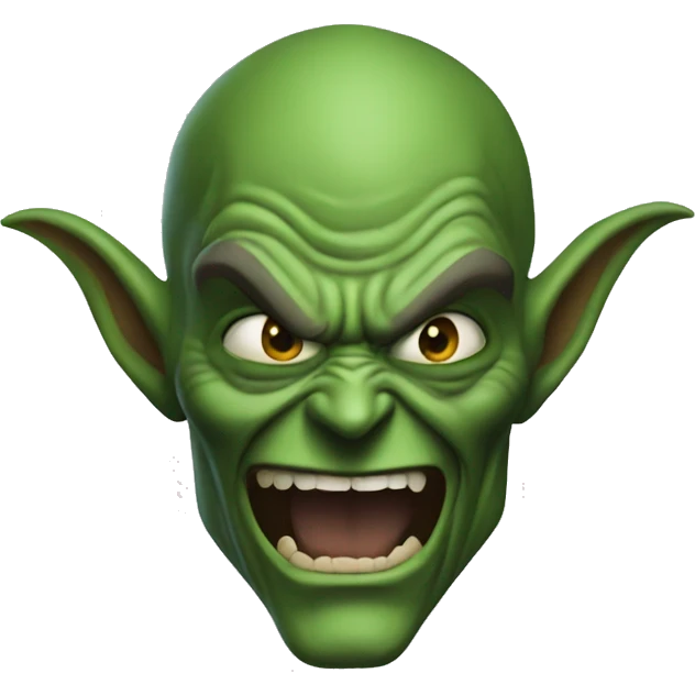Green goblin emoji
