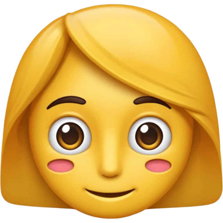 ایموجی شکلک با تم صورتی کم رنگ با تزئینات اکلیلی emoji
