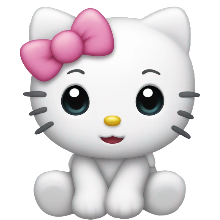 Hello kitty cute emoji