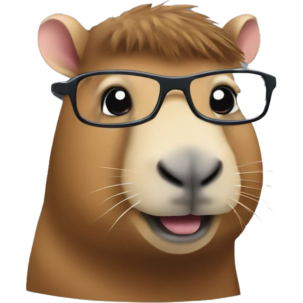 Accountant capybara emoji