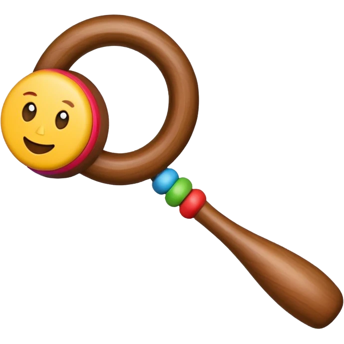 Rattle emoji