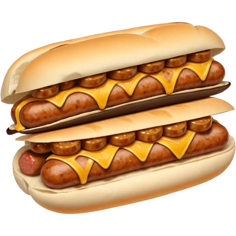 chopped sausages in pita bread emoji