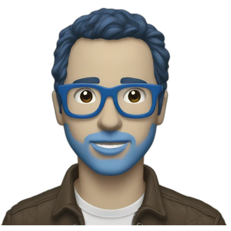 the blue album by Weezer emoji