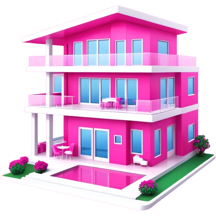 Real Life Barbie Dream House emoji