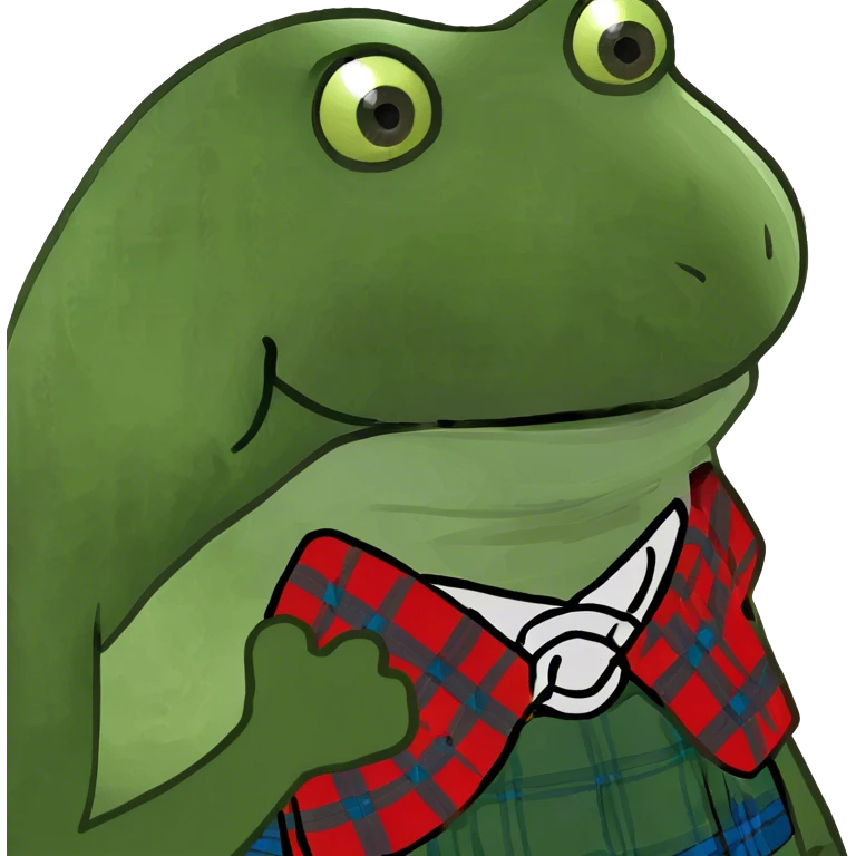 A Scottish kilt emoji