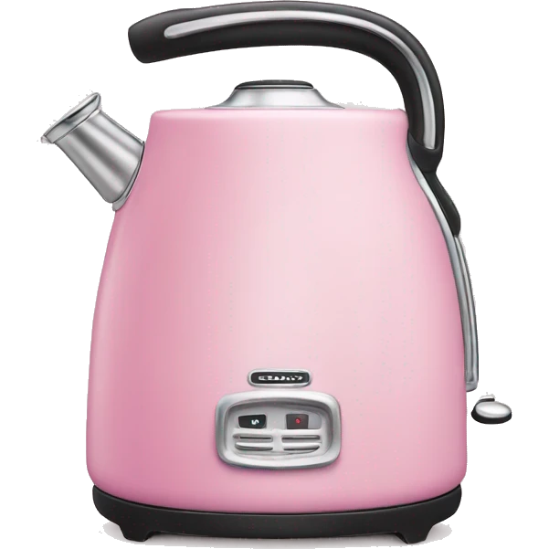 Pink smeg kettle  emoji