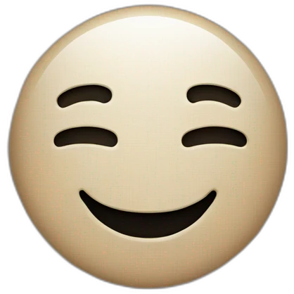 Macbook smile on screen emoji