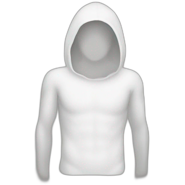 White one piece with no one wearing it emoji
