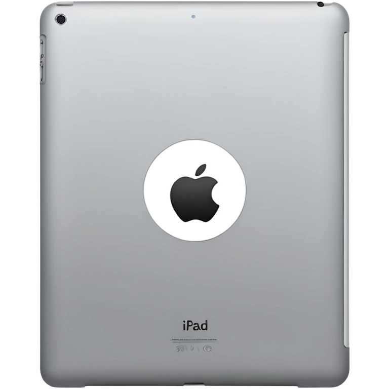 iPad 9 back no cellular  no flash light no faces  emoji