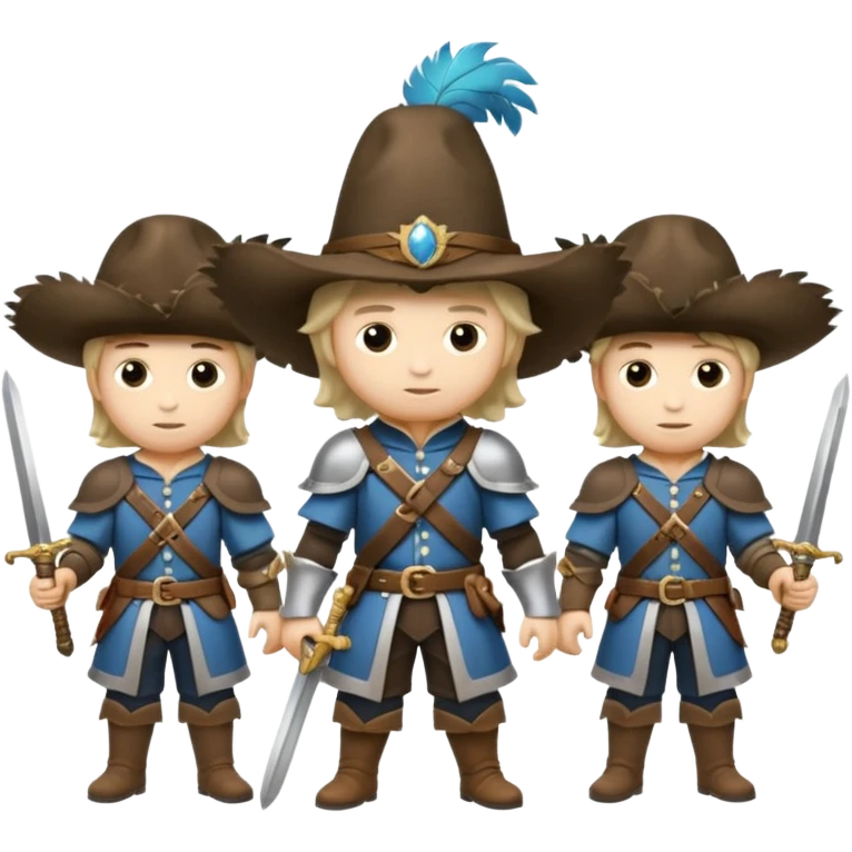 3 musketeers emoji