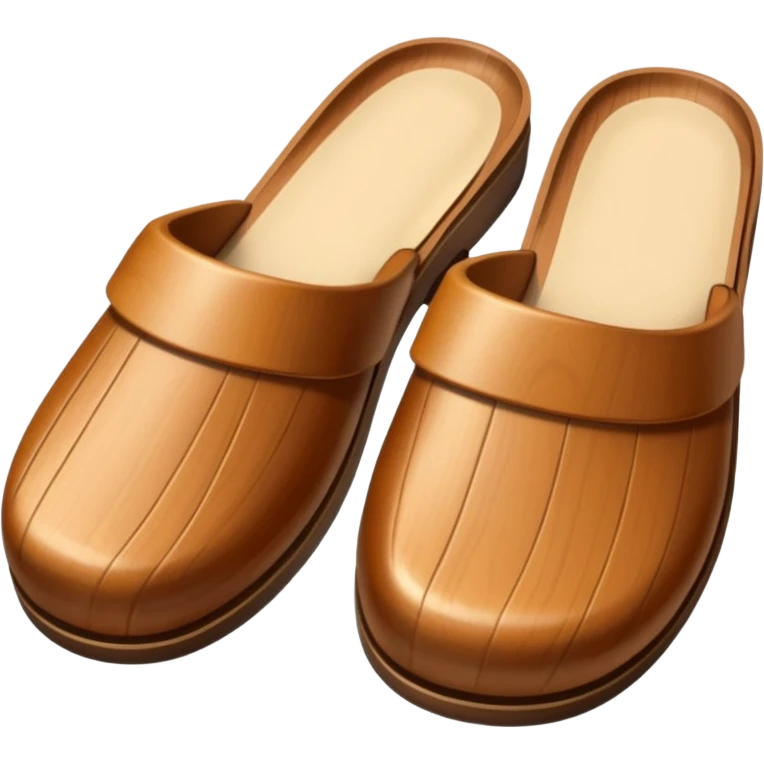  wooden slippers emoji