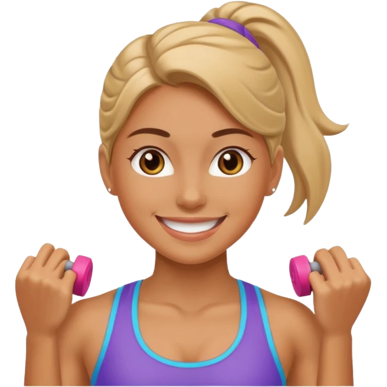 Gym girl emoji