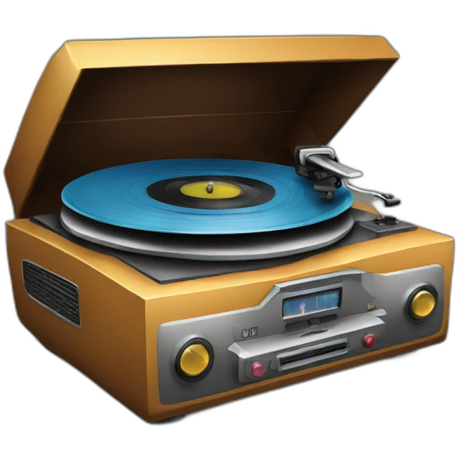 record player emoji