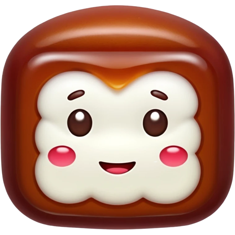 Red Bean Paste Jelly emoji