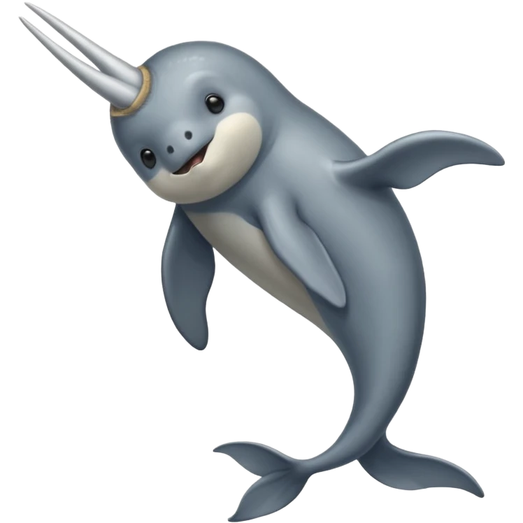 narwhal and gibbon combined emoji
