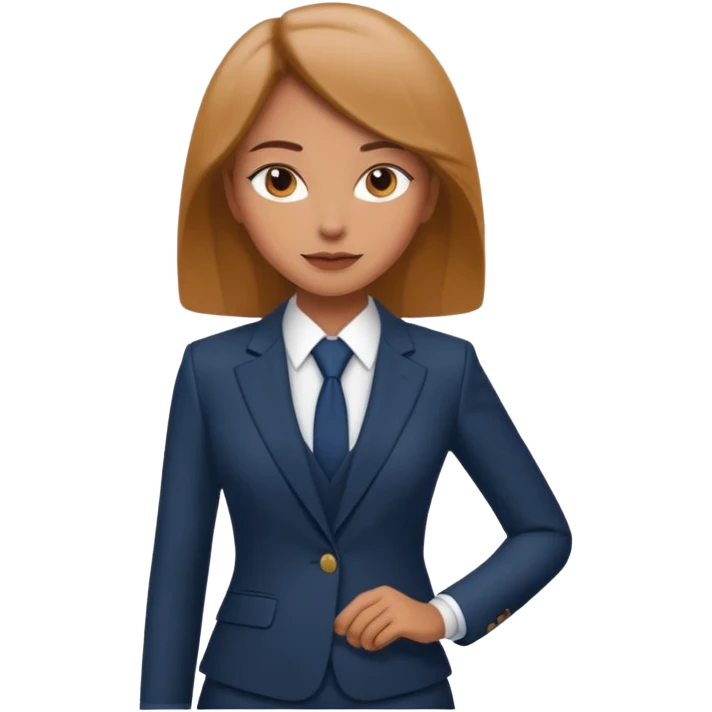 gentlemen vibe suit woman emoji